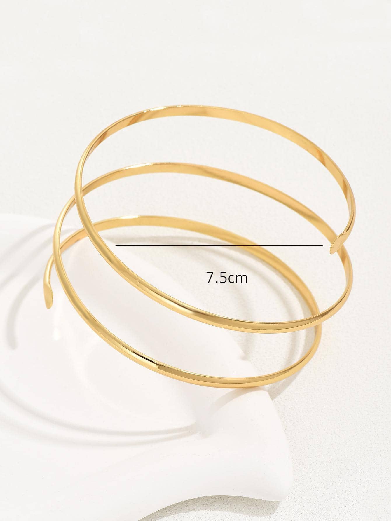 Simple Layered Punk Arm Cuff MK2ZCEP6W6JAC12