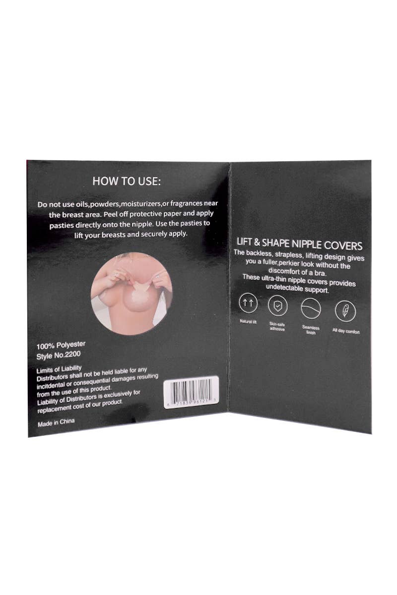 Fullness 2200 Nude Lift & Shape Nipple Covers - 12