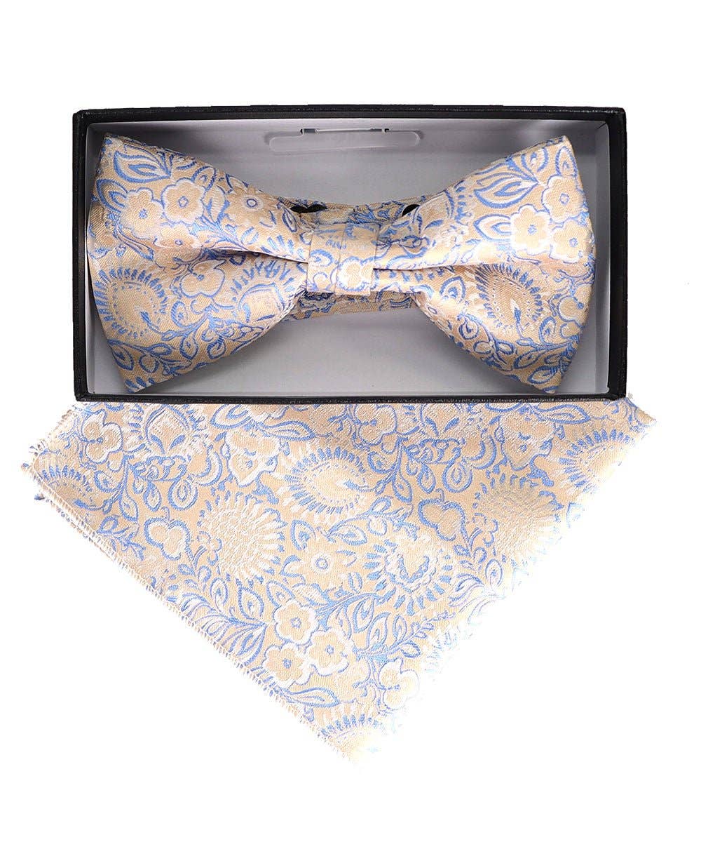 Bow Tie & Pocket Square - Design - Floral