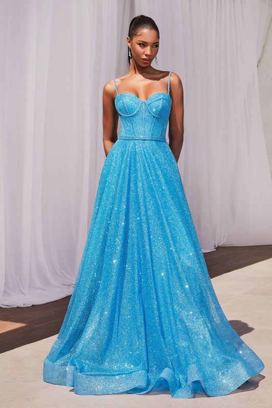 SALE- GLITTER BALL GOWN