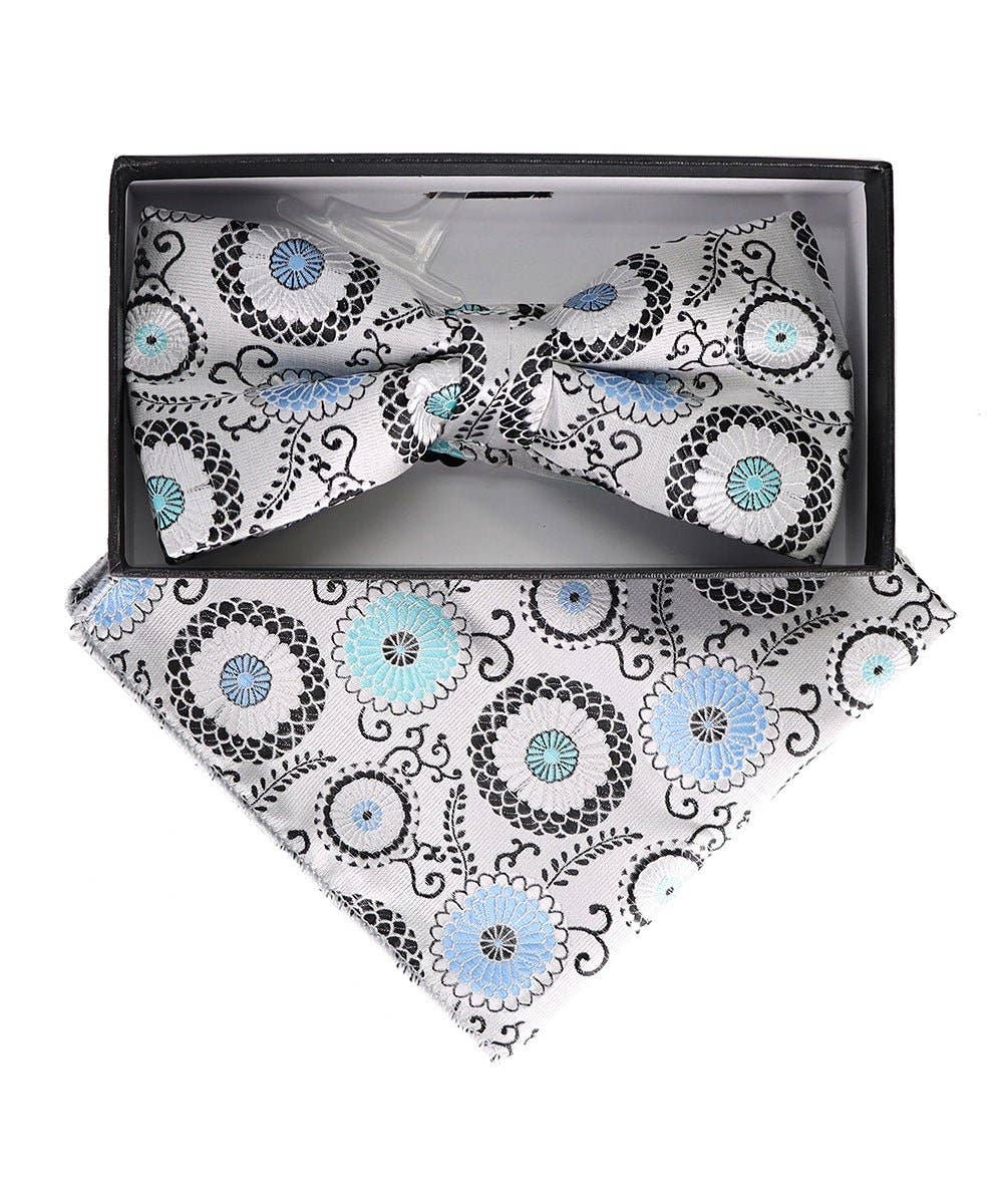 Bow Tie & Pocket Square - Design - Floral