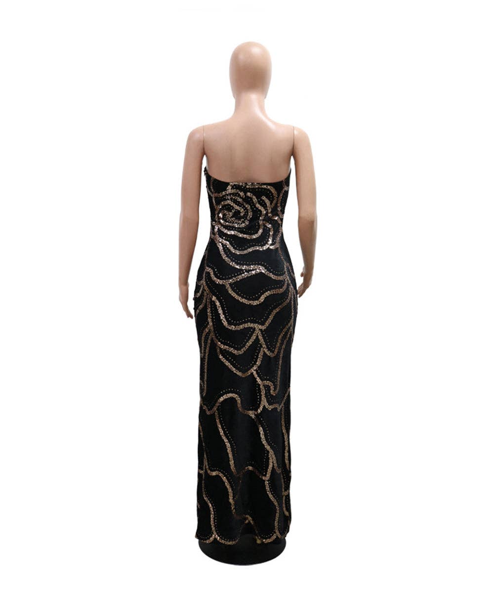 Strapless Sweetheart Bodycon Dress