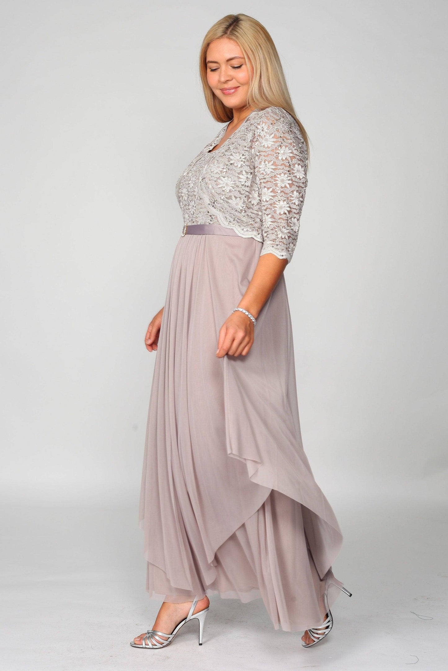 Mother Of Bride Plus Size Formal Dress