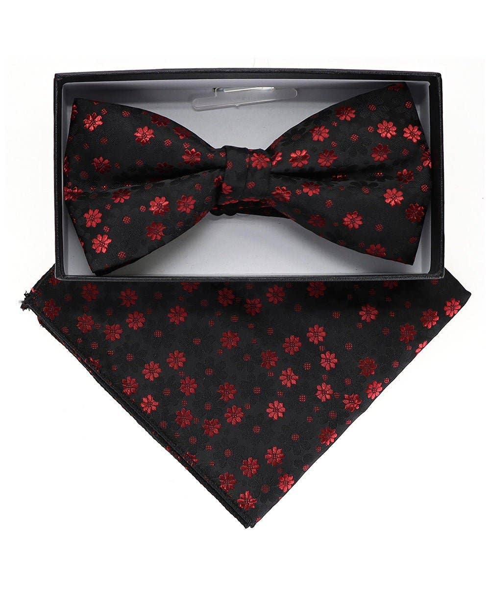 Bow Tie & Pocket Square - Design - Floral