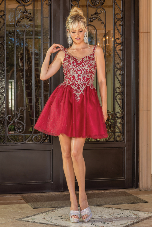 Spaghetti Straps Tulle Dress