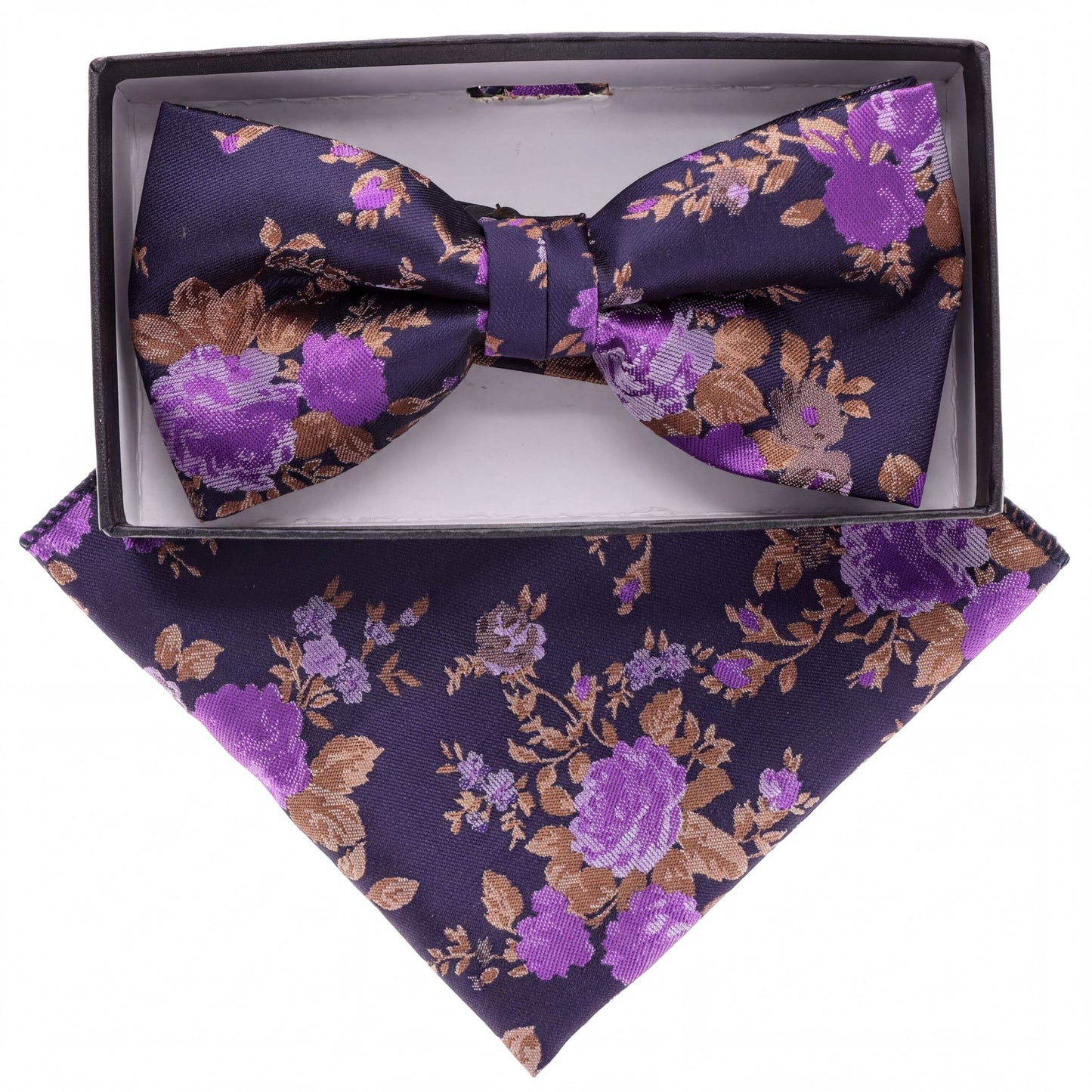 Bow Tie & Pocket Square - Design - Floral