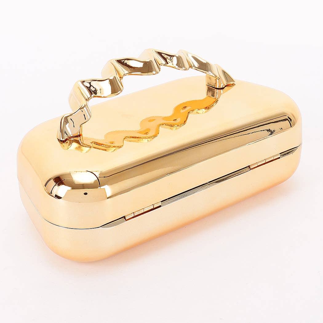 Z Clutch- Metallic Acrylic Party Clutch