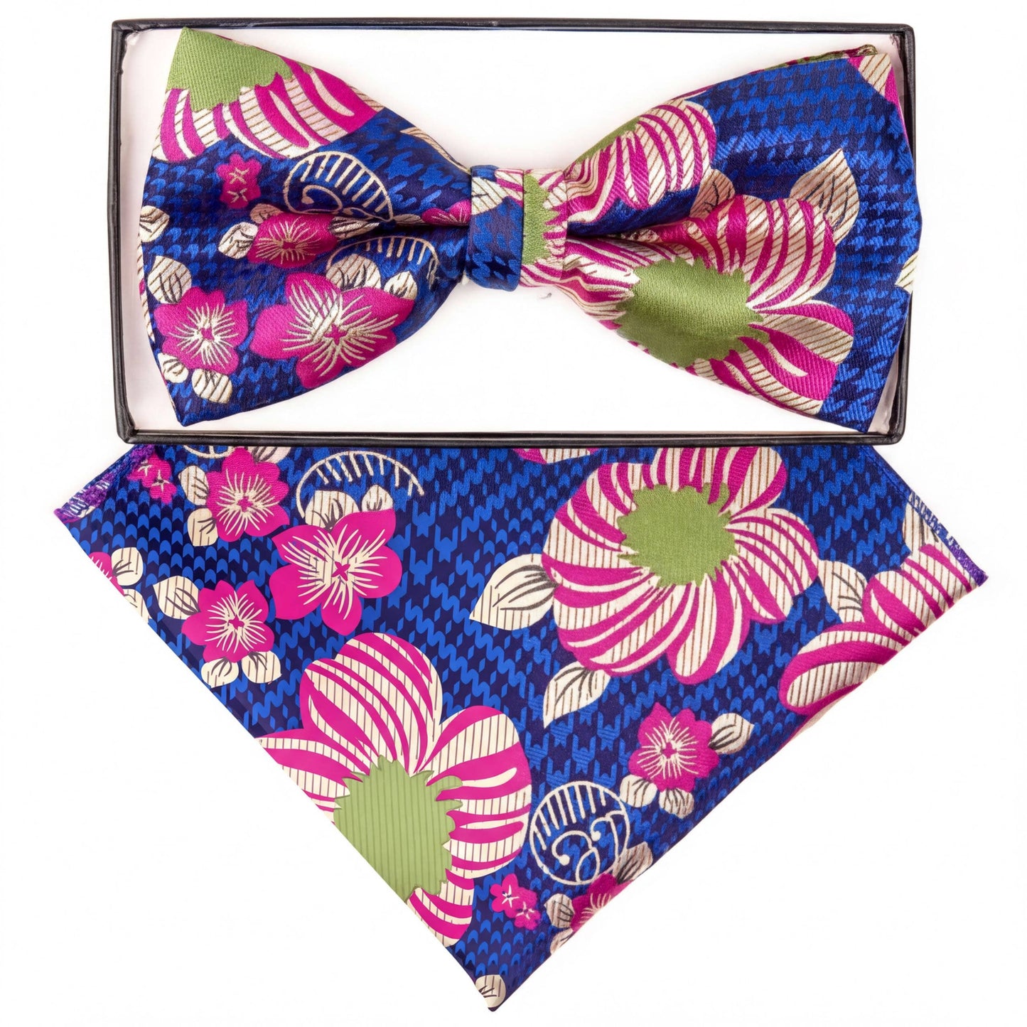 Bow Tie & Pocket Square - Design - Floral