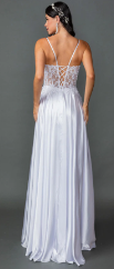 Strapless with Beaded Bodice
