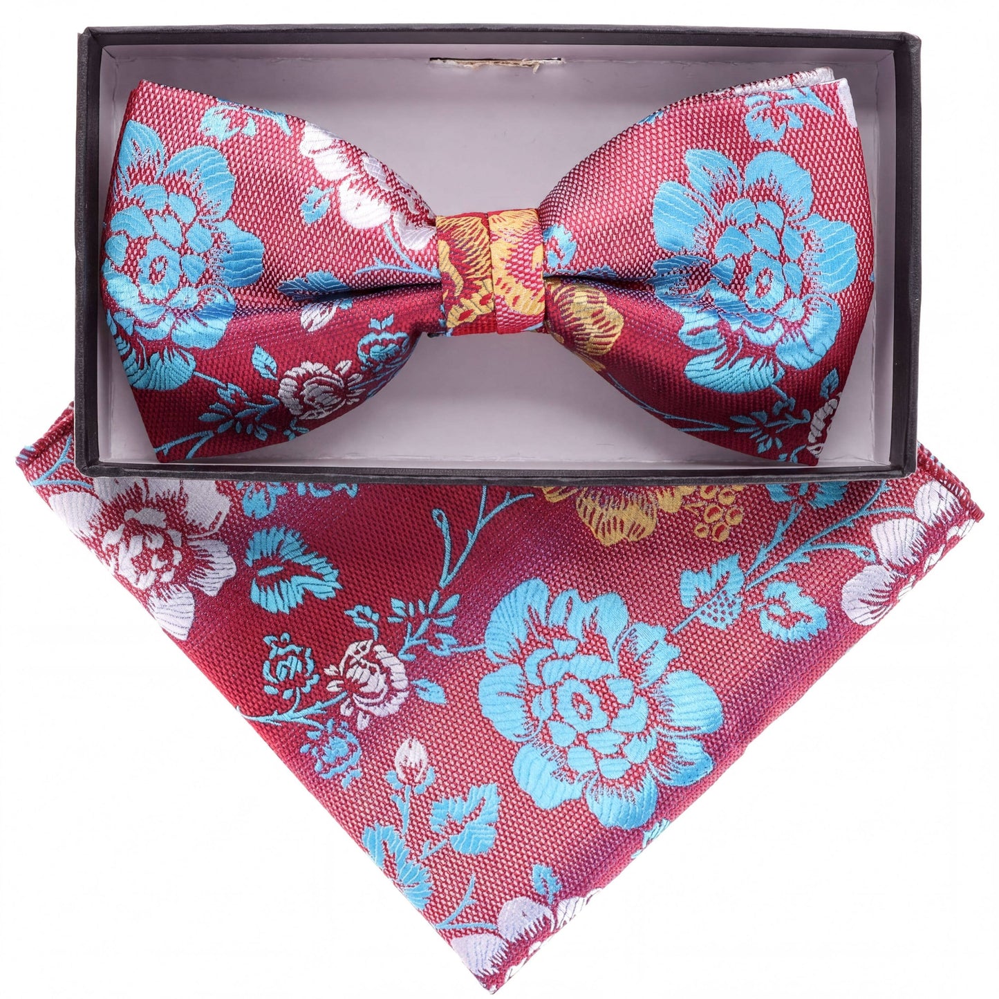 Bow Tie & Pocket Square - Design - Floral