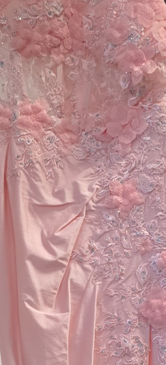 OneShoulder Gown w/ Side Ruching