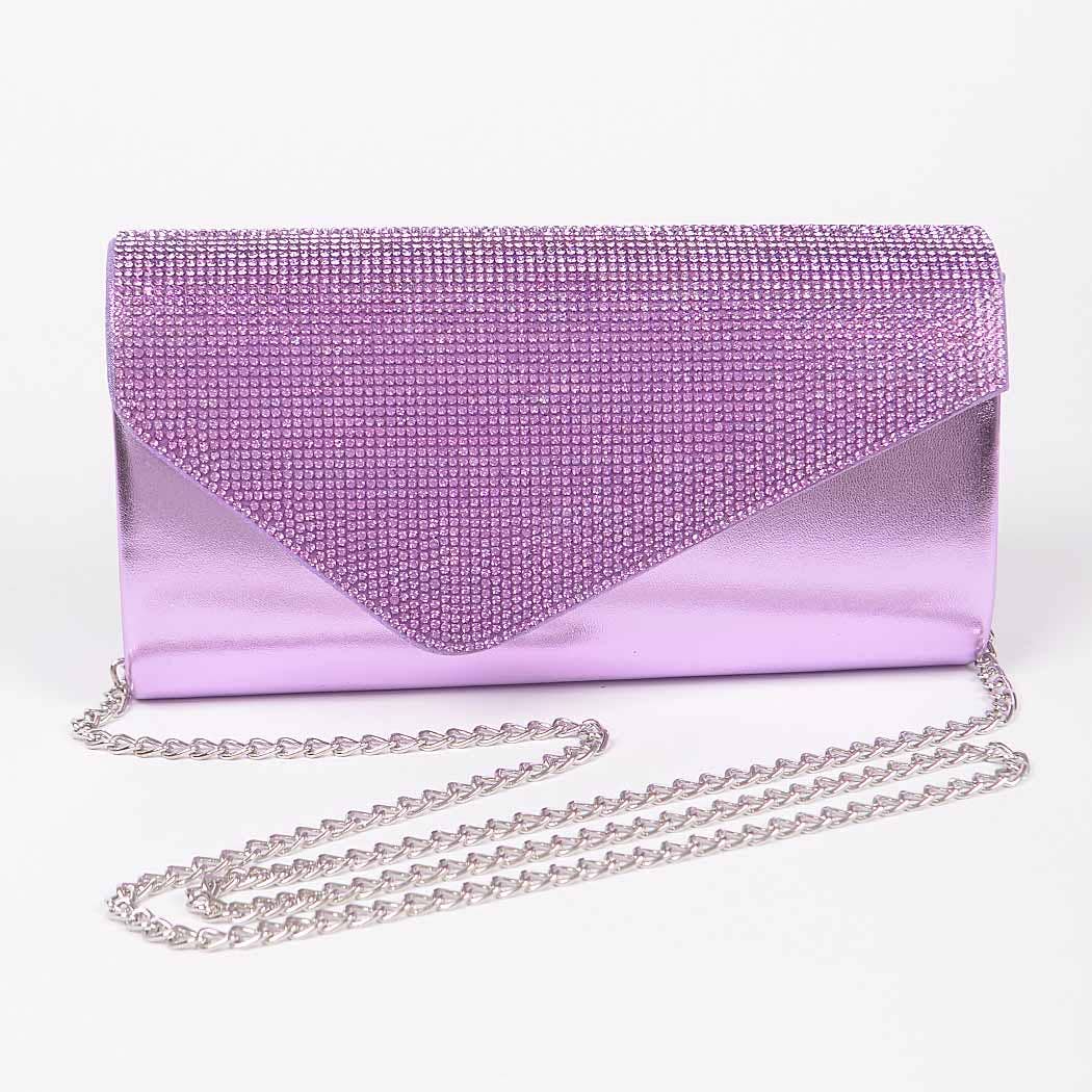 Z Clutch- Rhinestone Party Clutch
