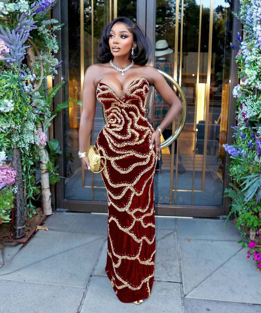 Strapless Sweetheart Bodycon Dress